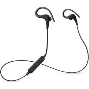 Bluetooth-hoofdtelefoon, sportief design, draadloze connectiviteit, geluid, zweet- en waterdicht