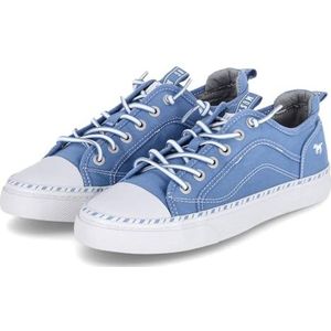 MUSTANG 1376-308 Sneakers voor dames, lichtblauw, 38 EU, lichtblauw, 38 EU