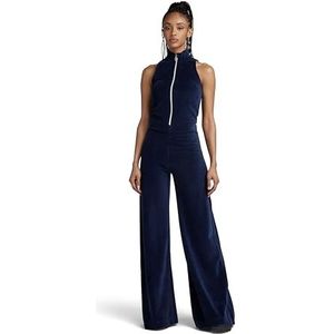 G-STAR Velvet jumpsuit voor dames, Blauw (warm sartho D23519-D428-C423), L