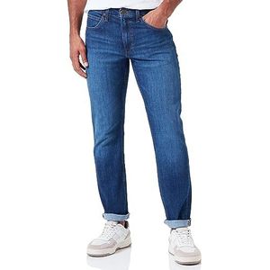 Lee Brooklyn Straight Jeans heren, On the Road, 34W / 34L