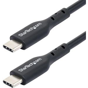 StarTech.com 4m USB-C Laadkabel, Opladen & Sync, 60W 3A PD, USB 2.0 Type-C Laptop Oplaadkabel, USB-C Data Transfer Kabel, M/M