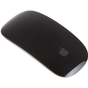 Apple Magic Mouse: Bluetooth, oplaadbaar. Werkt met Mac of iPad; Zwart, Multi Touch-oppervlak
