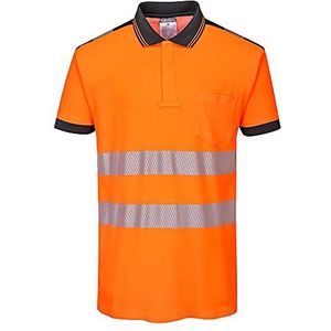 PW3 Hi-Vis Polo Shirt S/S, T180OBRL