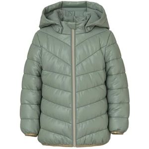 NAME IT Meisjes NMFMONEY Jacket PB gewatteerde jas, groen, 98, groen, 98 cm