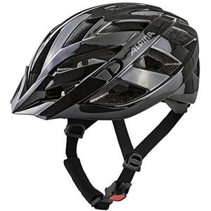 ALPINA TESTIDO - Verspiegelte und Bruchsichere Sport- & Fahrradbrille Mit 100% UV-Schutz Für Erwachsene, black matt-blue, One Size