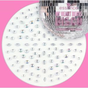 essence MY HEART BEATS DISCO mix&match gezichtsjuwelen, glitterig (121pcs)