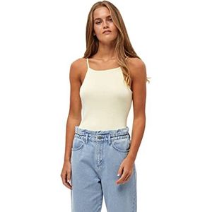 Minus Dames Lani Knit Top, Citroen Sorbet, XXL