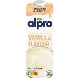 Alpro Sojadrink Vanille Houdbaar 4 x 1 liter