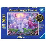 Magische Eenhoornnacht Puzzel (200 XXL stukjes)