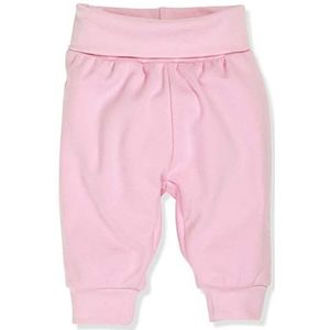 Schnizler Baby-uniseks pompbroek Interlock Pump gemaakt van 100% katoen, comfortabele en hoogwaardige broek met elastische buikwikkel, roze (roze 14), 62 cm