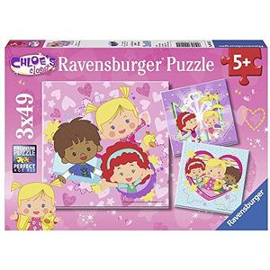 Dora de Explorer - 3 puzzels in een doos (49 stuks elk)