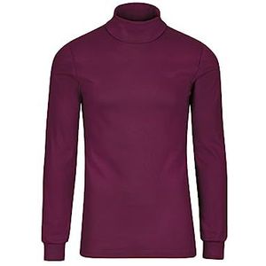 Trigema Ski-/sportrolli voor dames met lange mouwen, sangria, XL