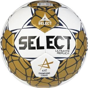 Select Handbal Ultimate replica EHF Champions League v24, 3, wit goud blauw