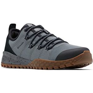 Columbia Fairbanks Low Sneaker voor heren, Grafiet Zwart, 42.5 EU