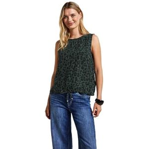 Street One - Mousseline Blouse Top - Groen - Dames
