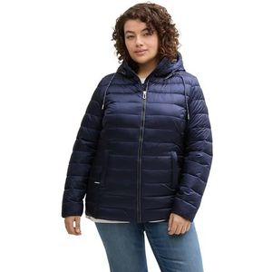 Gewatteerd - Waterafstotend - Overgangsjack - Met Capuchon - Zwart - Polyester