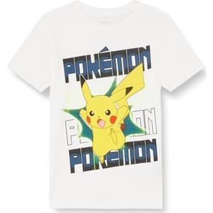 NAME IT Nkmmaci Pokemon Ss Top Noos Bfu T-shirt voor jongens, Jet Stream, 122/128 cm