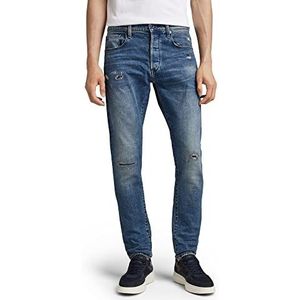 G-Star Raw 3301 Slim Jeans Jeans heren,Blauw (verharde cascade gerenoveerde C052-c966),30W / 32L