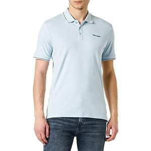 Teddy Smith P-Joey MC poloshirt voor heren, lichtblauw, M, Lichtblauw, M