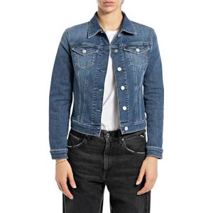 Replay Jeansjas voor dames, 007, donkerblauw, L