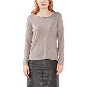 edc by ESPRIT T-shirt voor dames, bruin (taupe 240), 42