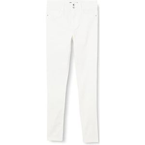 ONLY Carmakoma Carstorm Life Hw Sk Wide W/B PIM White Jeans voor dames, wit, 44W x 32L
