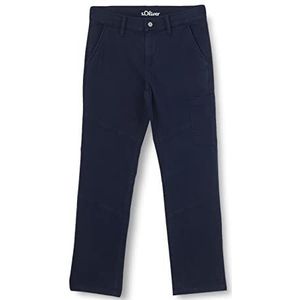 s.Oliver Junior Broek, regular fit broek Pete, klassieke pasvorm, blauw, 176 jongens, Blauw, 176 Grande taille