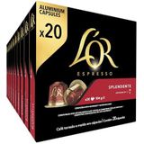 L'OR Espresso Splendente Koffiecups - 7/12 Intensiteit - 10 x 20 capsules