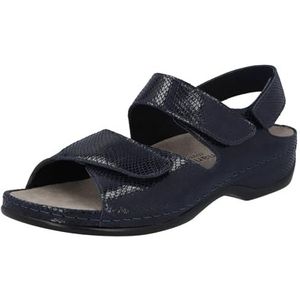 Berkemann Rina Damessandalen, Donkerblauw Shiny, 35.5 EU