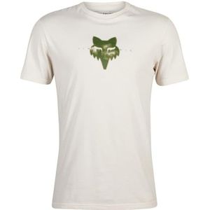 FOX Anorganic T-shirt grafische T-shirts voor kleding en accessoires, Antiek Wit, S