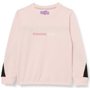 Mimo Mädels sweatshirt 23630126, lichtroze zwart, 140/10 y, lichtroze zwart, 140 cm