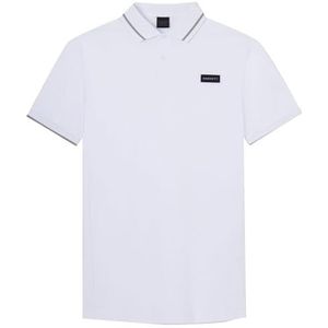 Hackett London Heren Hs Equinox Polo, Wit (wit), S