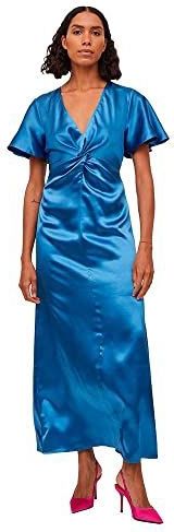 VILA Avondjurk 'Sittas'  blauw