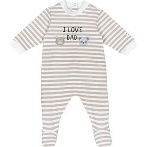 Chicco - Grenouillère - Natuurlijke Print - Unisex - 18 Maanden