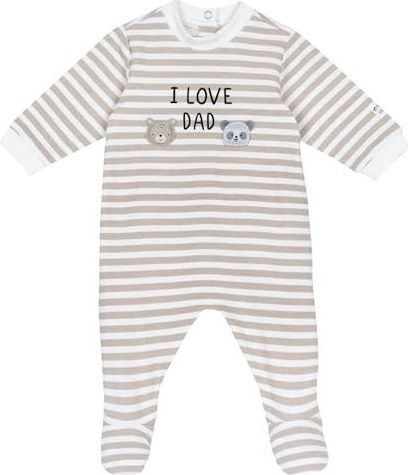 Chicco - Grenouillère - Natuurlijke Print - Unisex - 18 Maanden