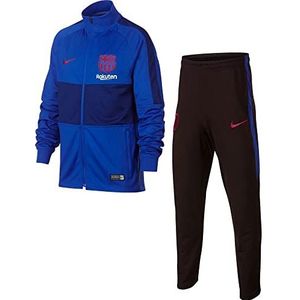 Nike Barcelona Strike trainingspak voor kinderen, Lyon Blue/Lyon Blue/Noble Red, XS