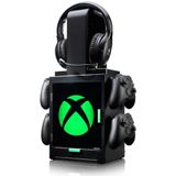 numskull Officiële Xbox led-gaming-kast, controller-houder en headset-standaard voor PS4/PS5 & Xbox Series X|S - Meerdere LED-verlichtingsinstellingen - Officiële Xbox-merchandise
