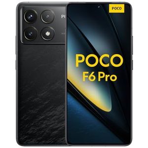 POCO F6 Pro, Snapdragon® 8 Gen 2, 50MP triple camera, 120W HyperCharge, 5000mAh, 12GB+256GB, Black