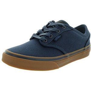 Vans Y Atwood - sportschoenen van canvas voor meisjes, blauw (30,5 oz canvas navy/gum), maat 30,5, blauw, 284 g, linnen, marineblauw, rubber, 30.5 EU