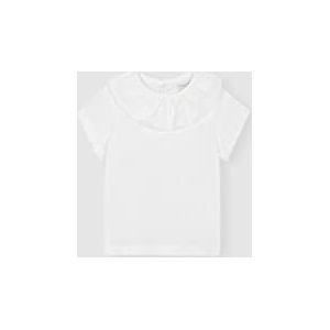 Gocco Wit T-shirt met ronde hals, uniseks, baby, Optisch wit, 3 Maanden
