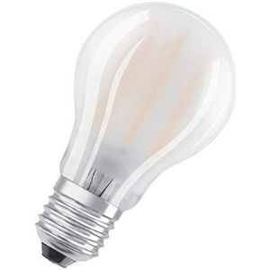 OSRAM LED lamp | Lampvoet: E27 | Warm wit | 2700 K | 4 W | mat | LED Retrofit CLASSIC A [Energie-efficiëntieklasse A++] | 10 stuks