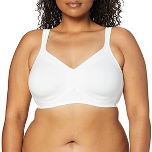 Triumph Beha zonder beugel, Cotton Shaper (wit), Wit, 80D