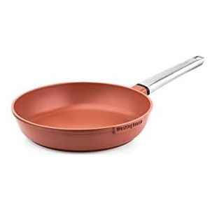 Westinghouse PERFORMANCE SERIES antiaanbakpan - 28cm gecoate pan - voor inductie, alle warmtebronnen en ovenbestendig - Cool Touch handvat van roestvrij staal - rood, WCFP0095028OR