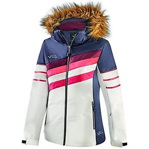 Black Crevice Black Crevice Ski-jack voor dames, donkerblauw/wit/roze, 36