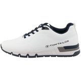 TOM TAILOR Sneakers laag  marine / wit