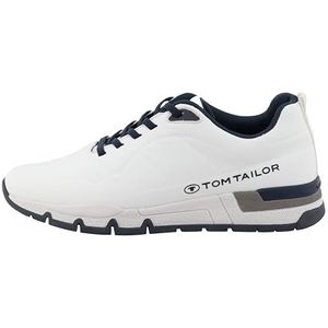 TOM TAILOR Sneakers laag  marine / wit