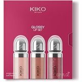 KIKO Milano - 3D Hydra Lip Gloss Set - Set Voor De Lippen - 3 Vochtinbrengende Lipglosses Met Vollermakend 3D-Effect