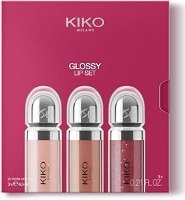 KIKO Milano - 3D Hydra Lip Gloss Set - Set Voor De Lippen - 3 Vochtinbrengende Lipglosses Met Vollermakend 3D-Effect