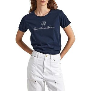 Pepe Jeans Vivian trui voor dames, Blauw (Dulwich), XS