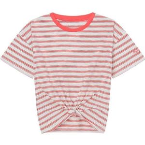 Pepe Jeans Nira T-shirt voor meisjes, wit (Mousse White), 4 jaar, wit (Mousse White), 4 Jaren